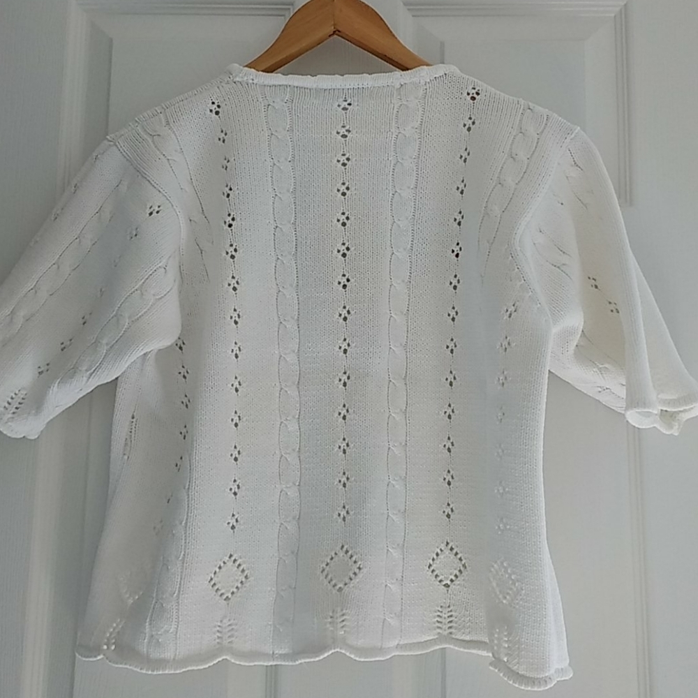 Cross stitch pattern sweater - Picture 3 of 6